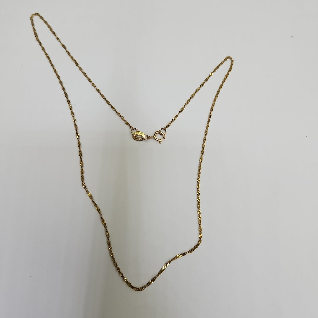 CADENA ORO 10 K 0.9 GRMS (SEMINUEVO)