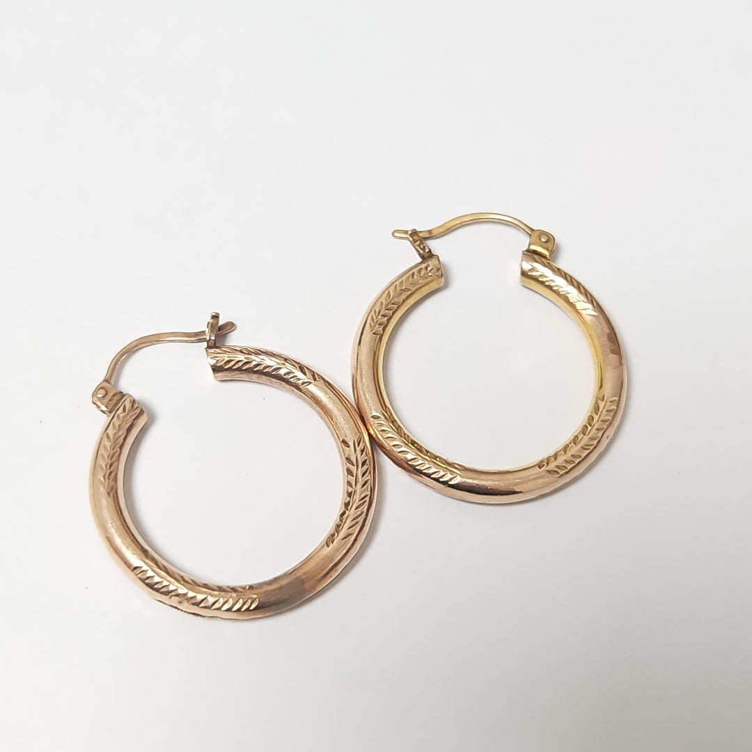 ARRACADAS PAR ORO 10 K 4,40 GRMS (SEMINUEVO)