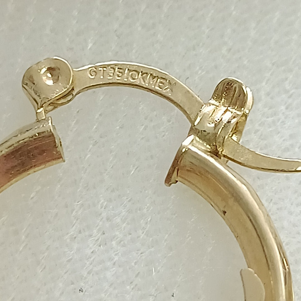 ARRACADAS PAR ORO 10 K 2.9 GRMS (SEMINUEVO)