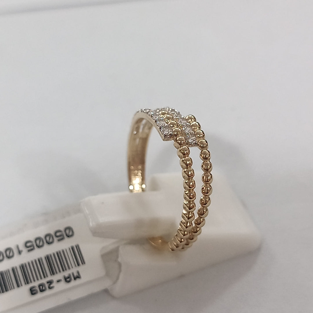 ANILLOS DAMA ORO 14K 1.6 (NUEVO)