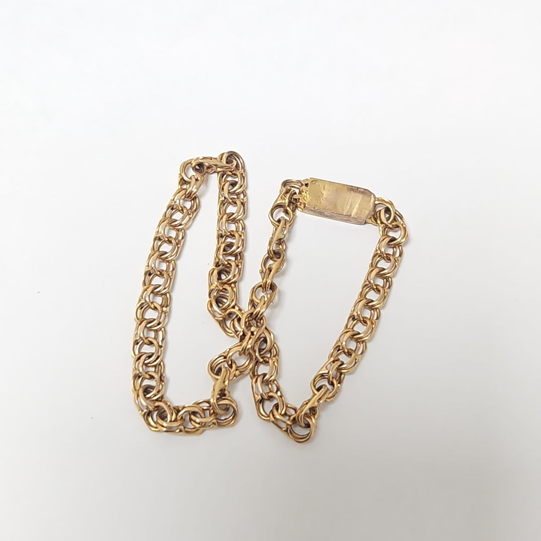 PULSERA ORO 10 K 5,40 GRMS (SEMINUEVO)