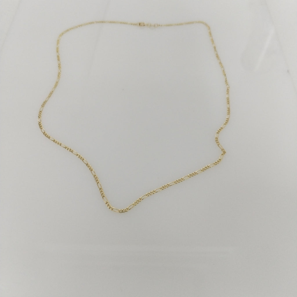 CADENAS TEJIDO 3X1 ORO 10K 50 CM 2.9 GR (NUEVO)
