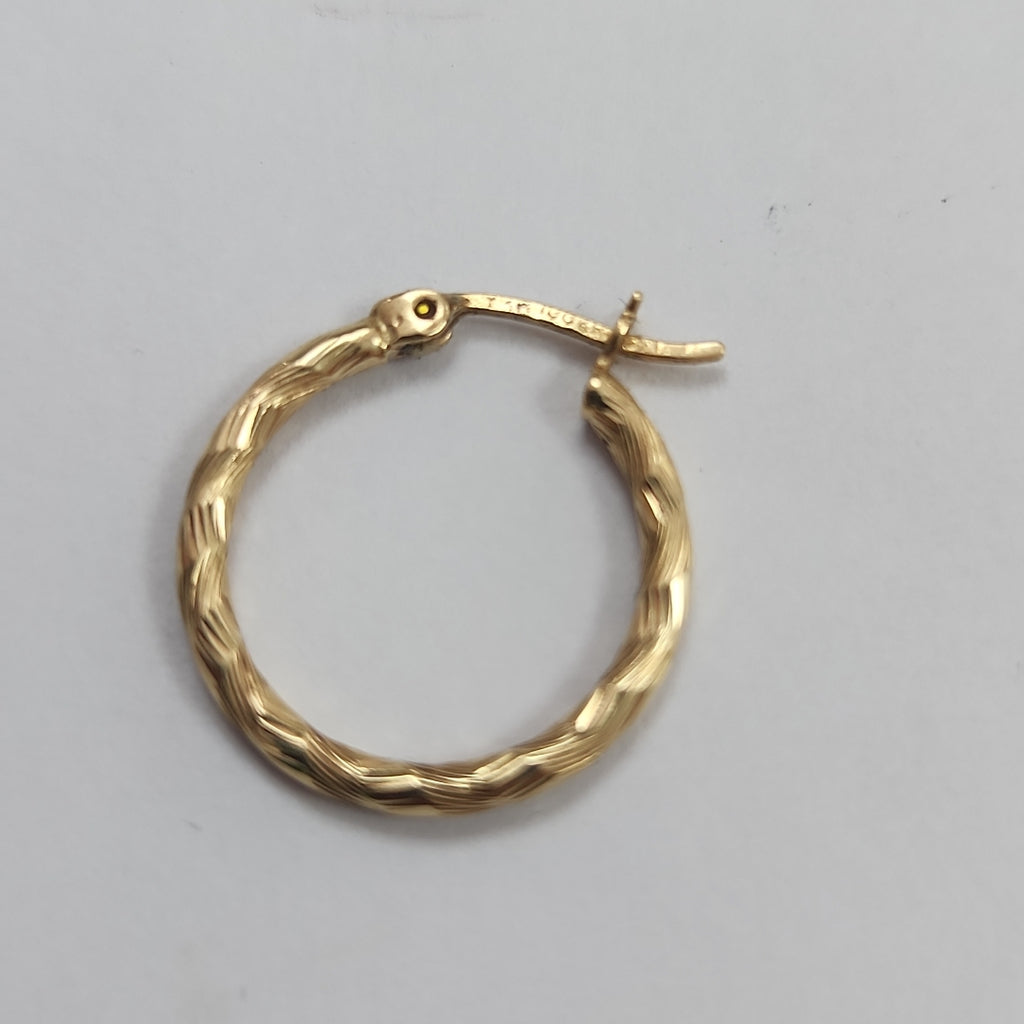 ARRACADAS PAR ORO 10 K 1,90 GRMS (SEMINUEVO)