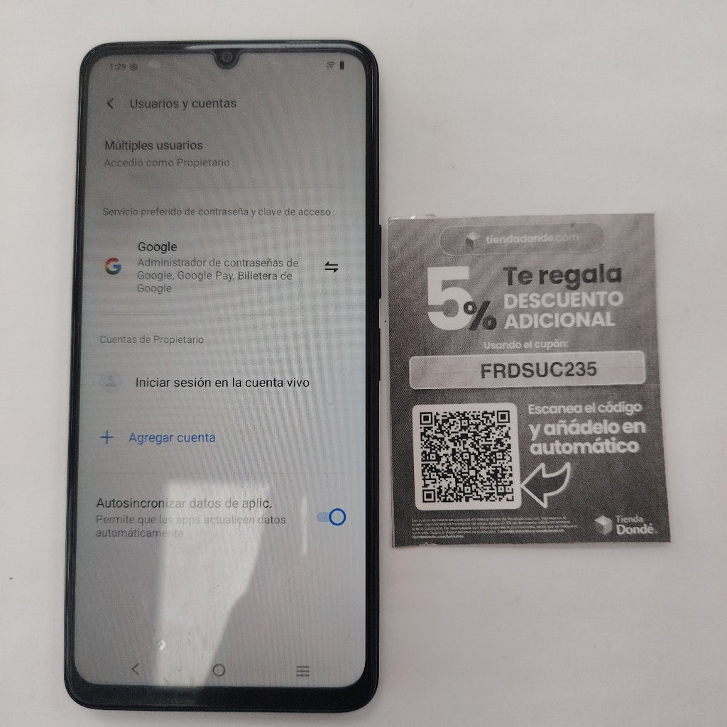 CELULAR VIVO Y04 V2430 (2025) 256 GB 4 GB RAM (SEMINUEVO)