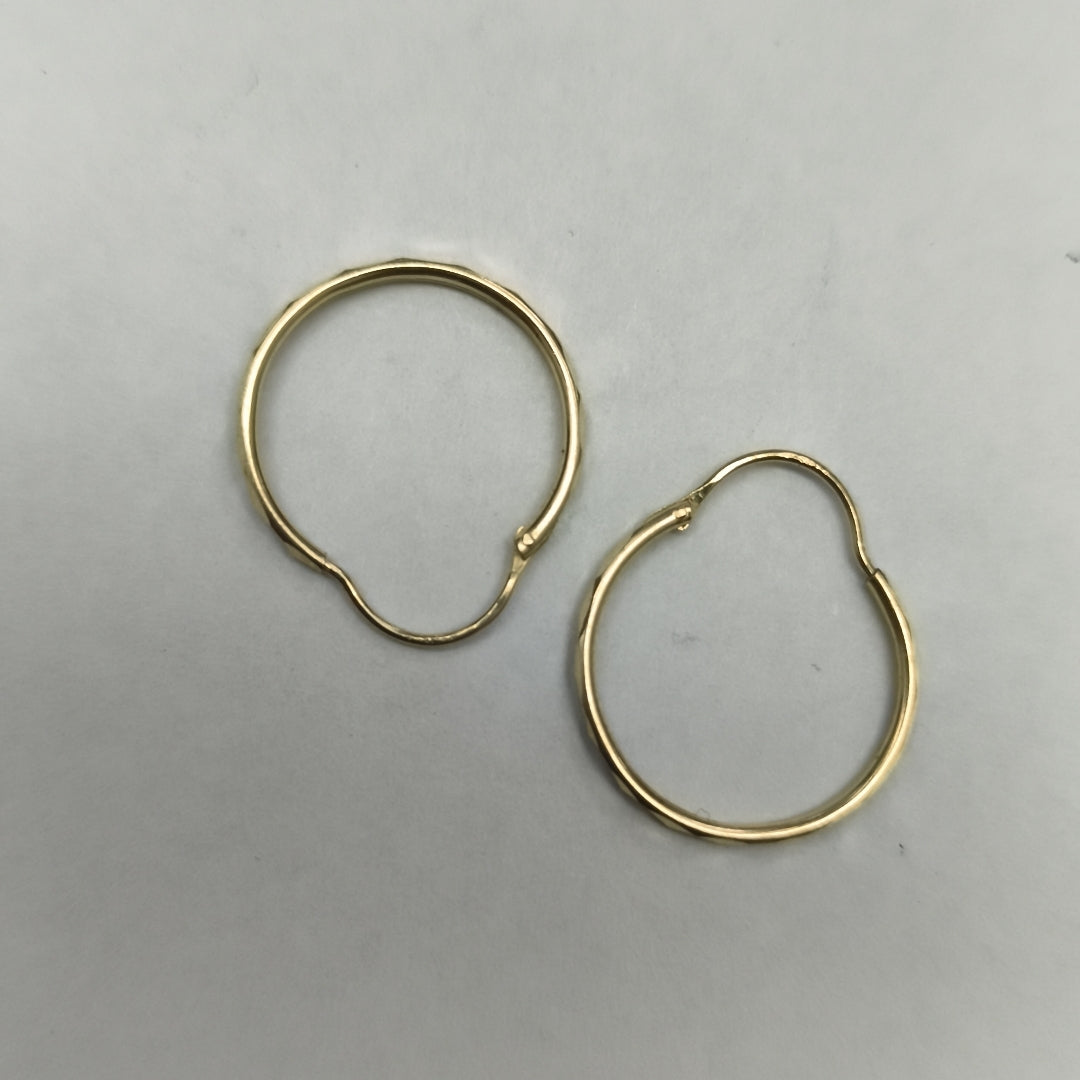 ARRACADAS PAR ORO 10 K 0.8 GRMS (SEMINUEVO)
