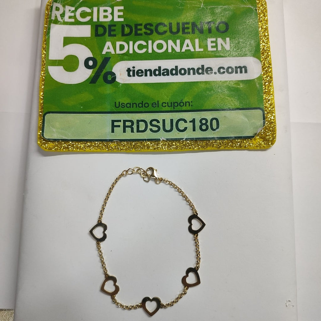 PULSERAS DAMA ORO 14K 1.9 (NUEVO)