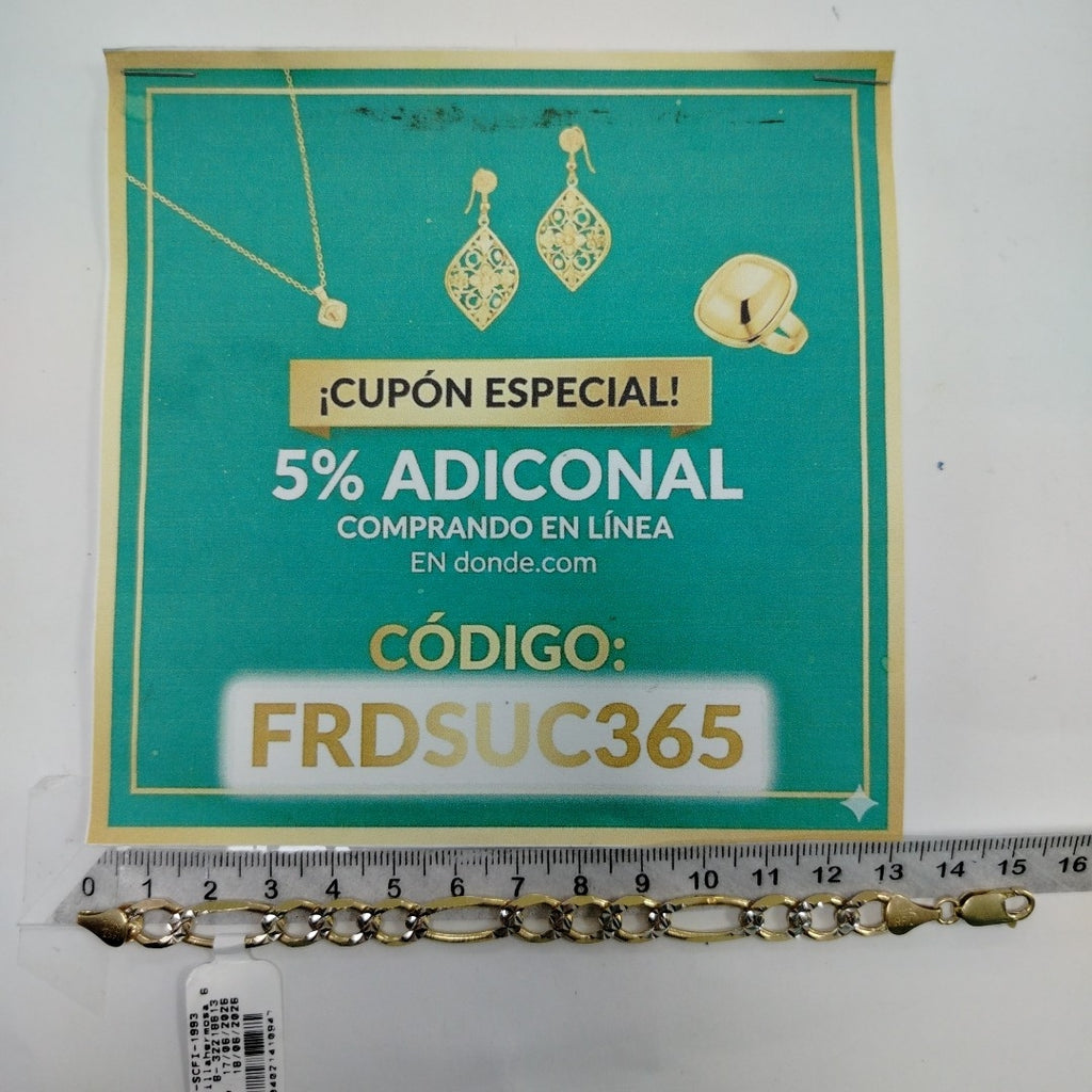 PULSERA RODIADO 14 K 9,90 GRMS (SEMINUEVO)