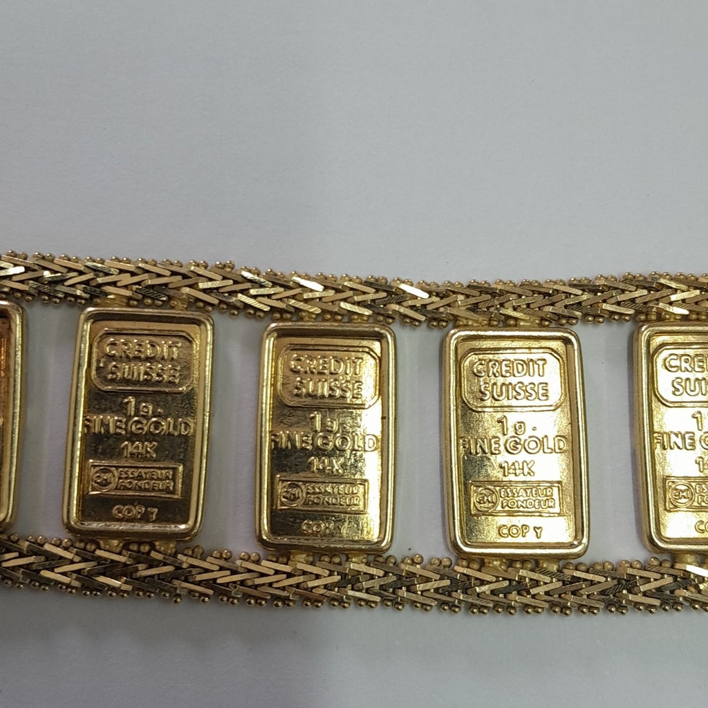 PULSERA ORO 14 K 40.6 GRMS (SEMINUEVO)