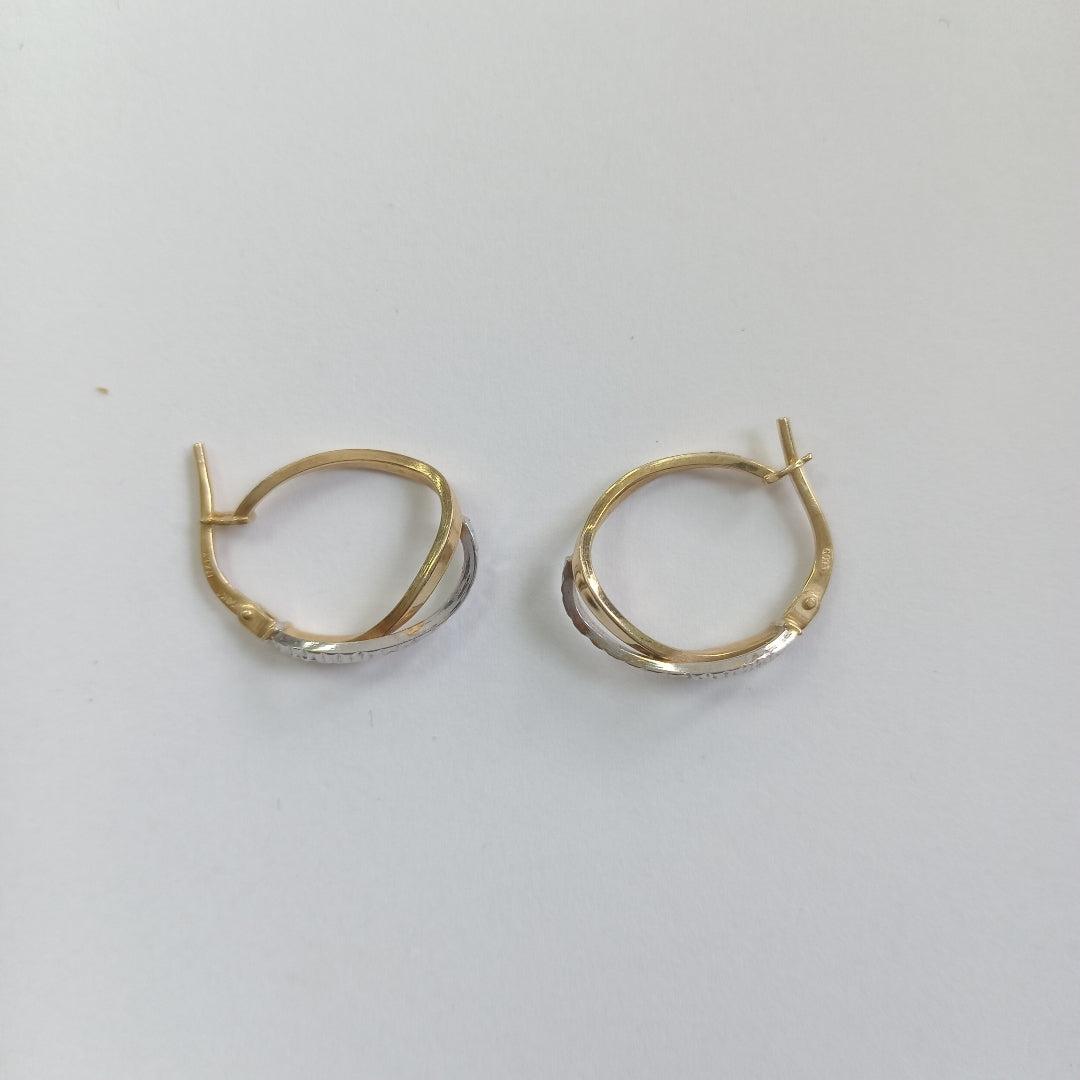 ARRACADAS PAR ORO 10 K 0,90 GRMS (SEMINUEVO)