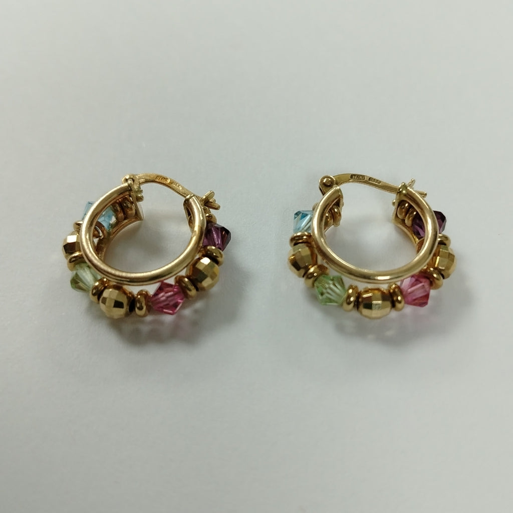 ARETES PAR ORO 10 K 5,00 GRMS (SEMINUEVO)