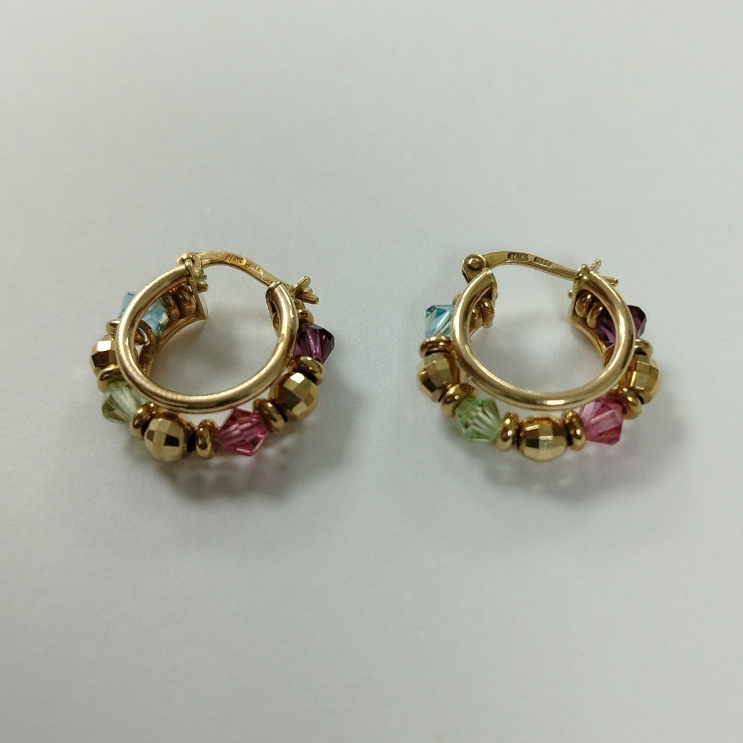 ARETES PAR ORO 10 K 5,00 GRMS (SEMINUEVO)