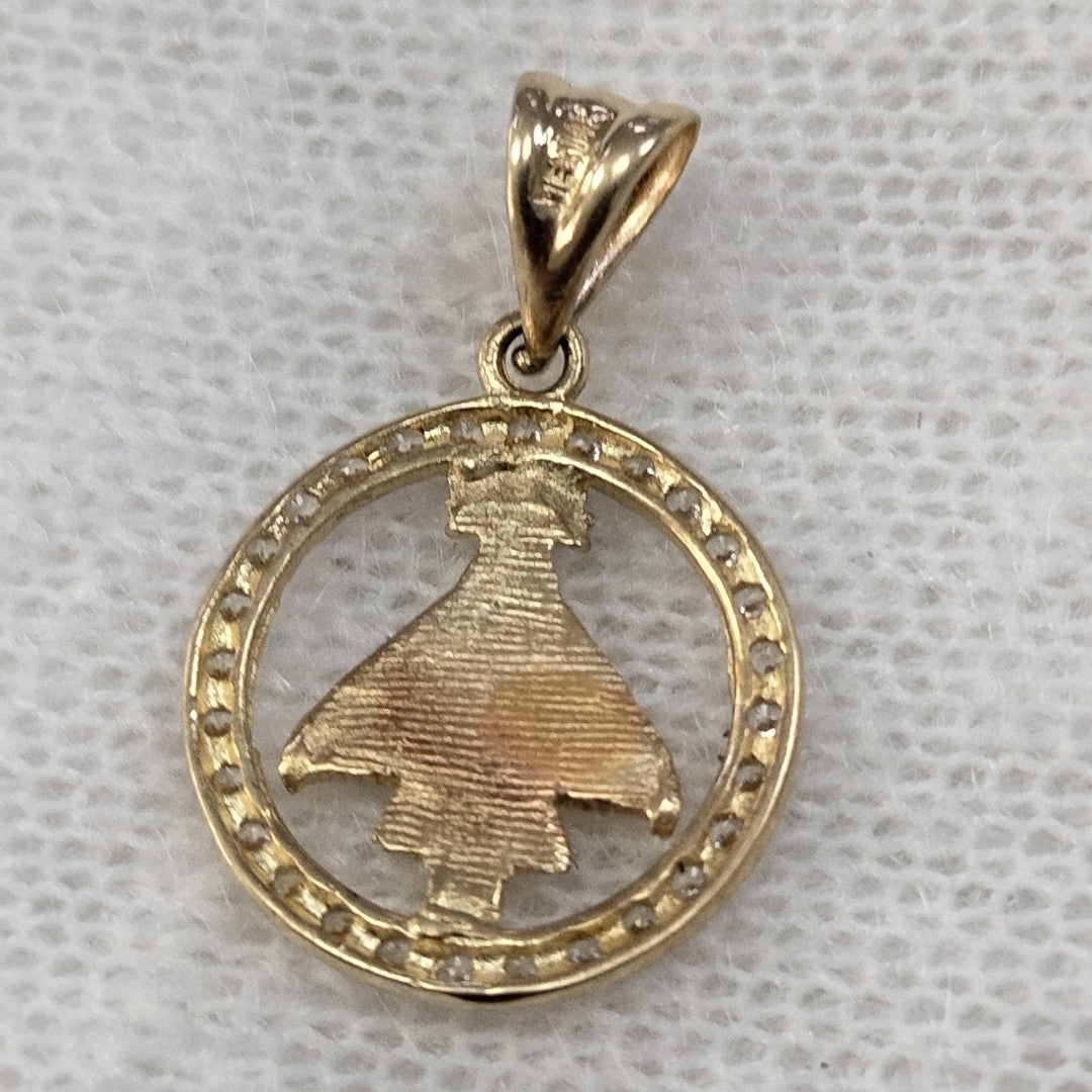 DIJE ORO 14 K 1.1 GRMS (SEMINUEVO)