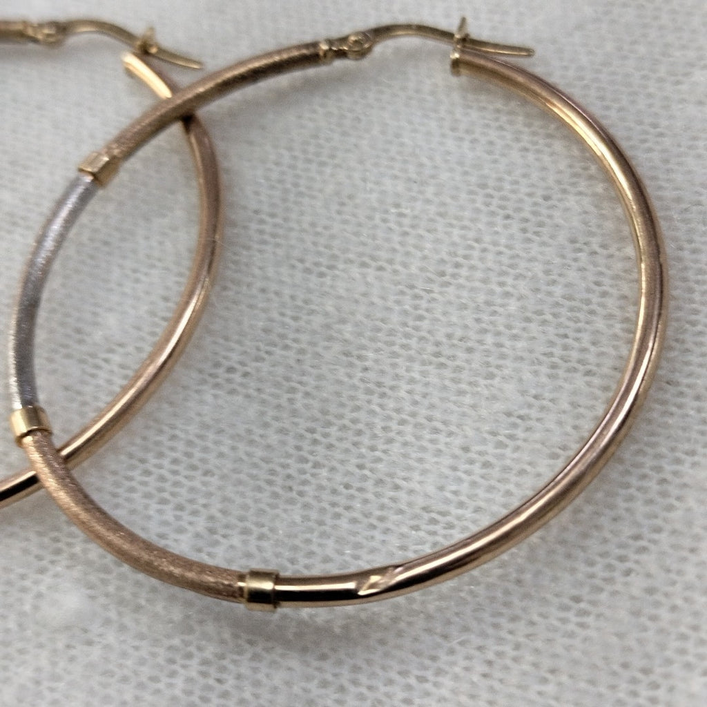 ARRACADAS PAR ORO 14 K 2.2 GRMS (SEMINUEVO)