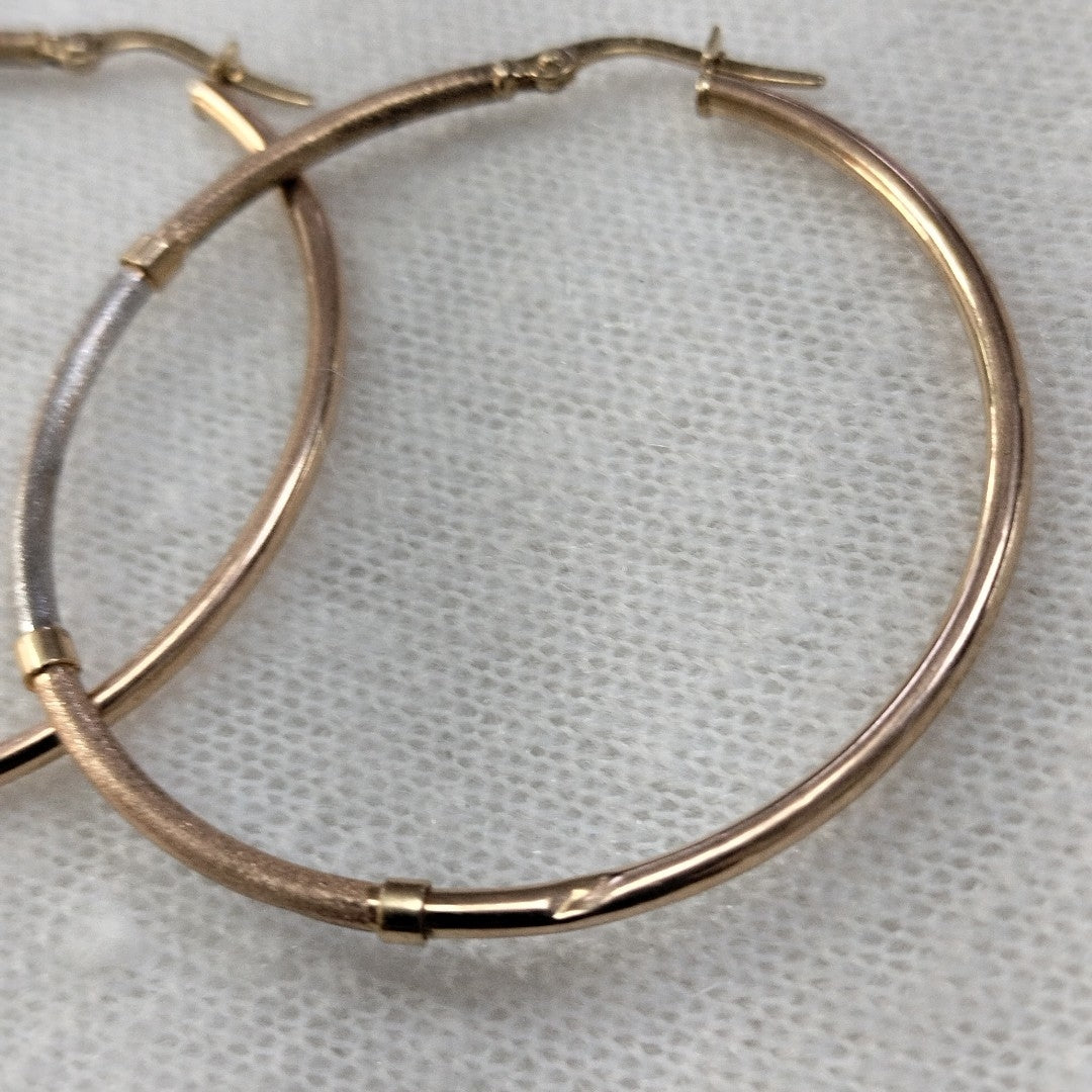 ARRACADAS PAR ORO 14 K 2.2 GRMS (SEMINUEVO)