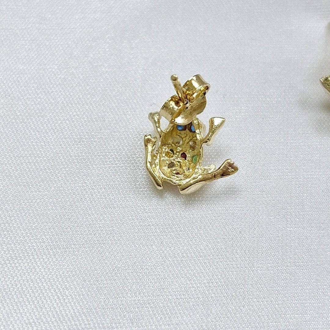 BROQUELES PAR ORO 14 K 2.9 GRMS (SEMINUEVO)