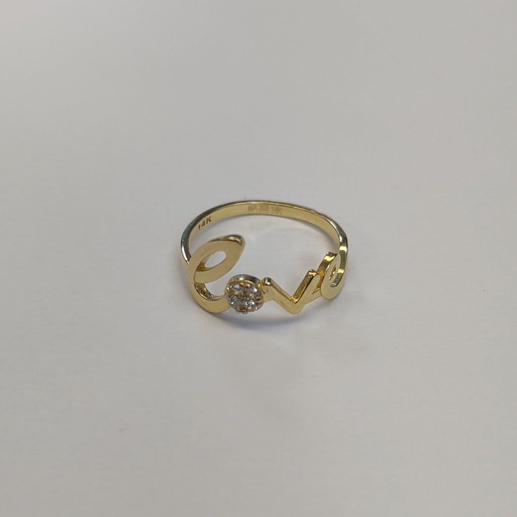ANILLOS DAMA ORO 14K 2 (NUEVO)