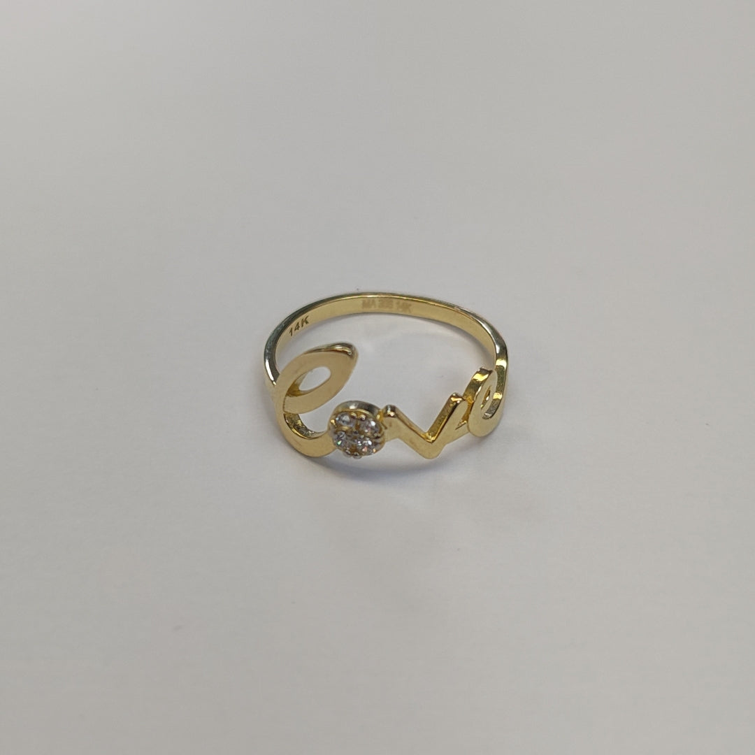ANILLOS DAMA ORO 14K 2 (NUEVO)