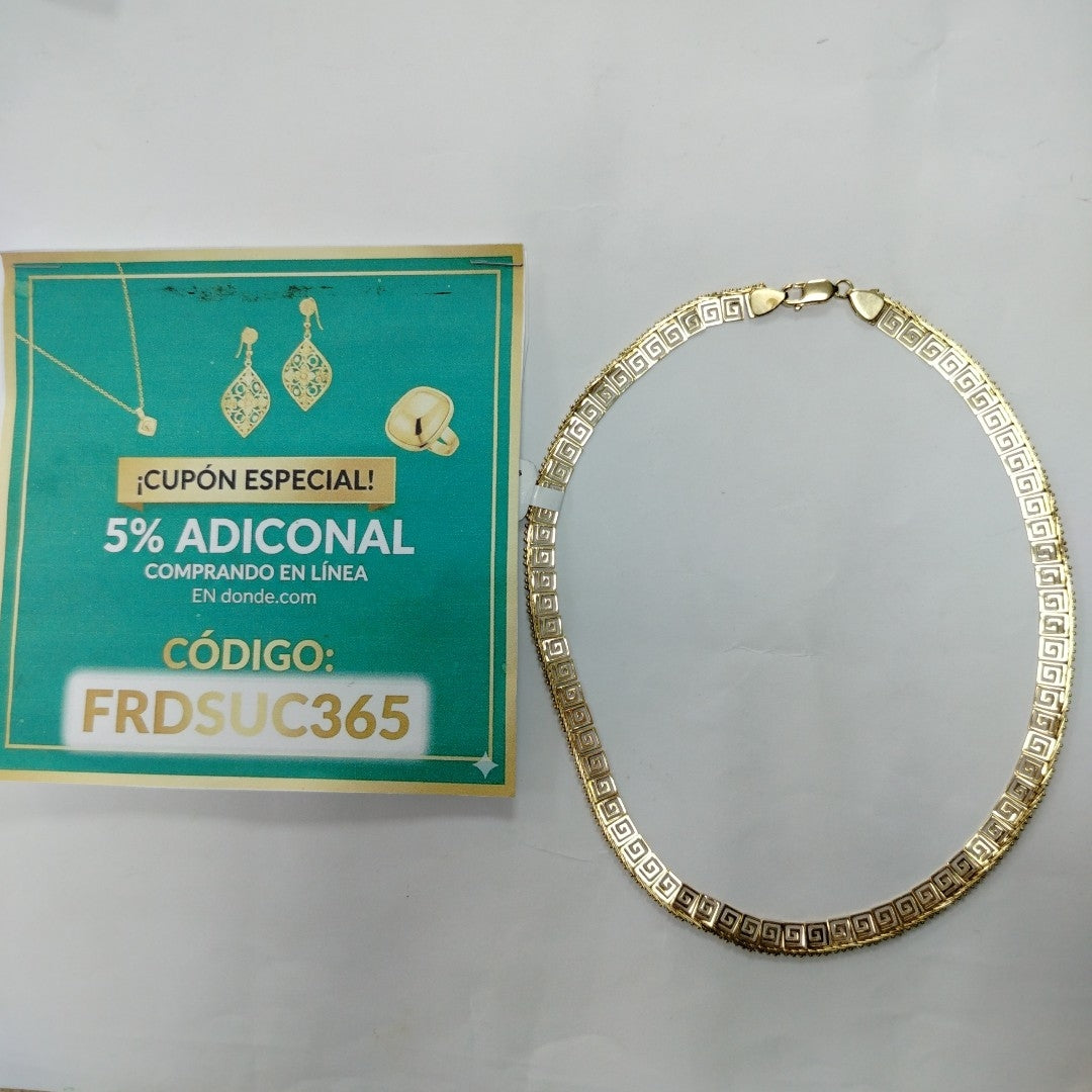 GARGANTILLA ORO 14 K 16.2 GRMS (SEMINUEVO)