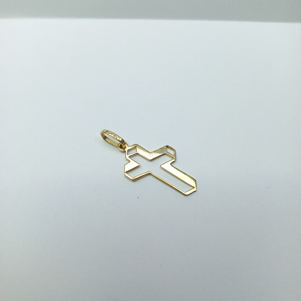 CRUZ,DIJE ORO 14 K 1,60 GRMS (SEMINUEVO)