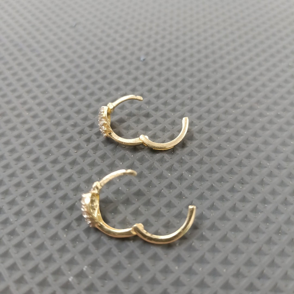 ARRACADAS PAR ORO 14 K 1.7 GRMS (SEMINUEVO)