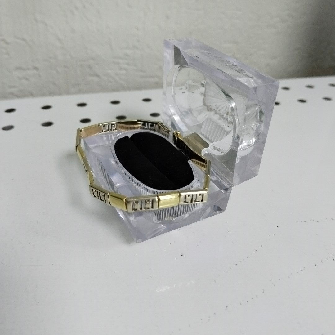 PULSERA ORO,ORO BLANCO 14 K 12,70 GRMS (SEMINUEVO)