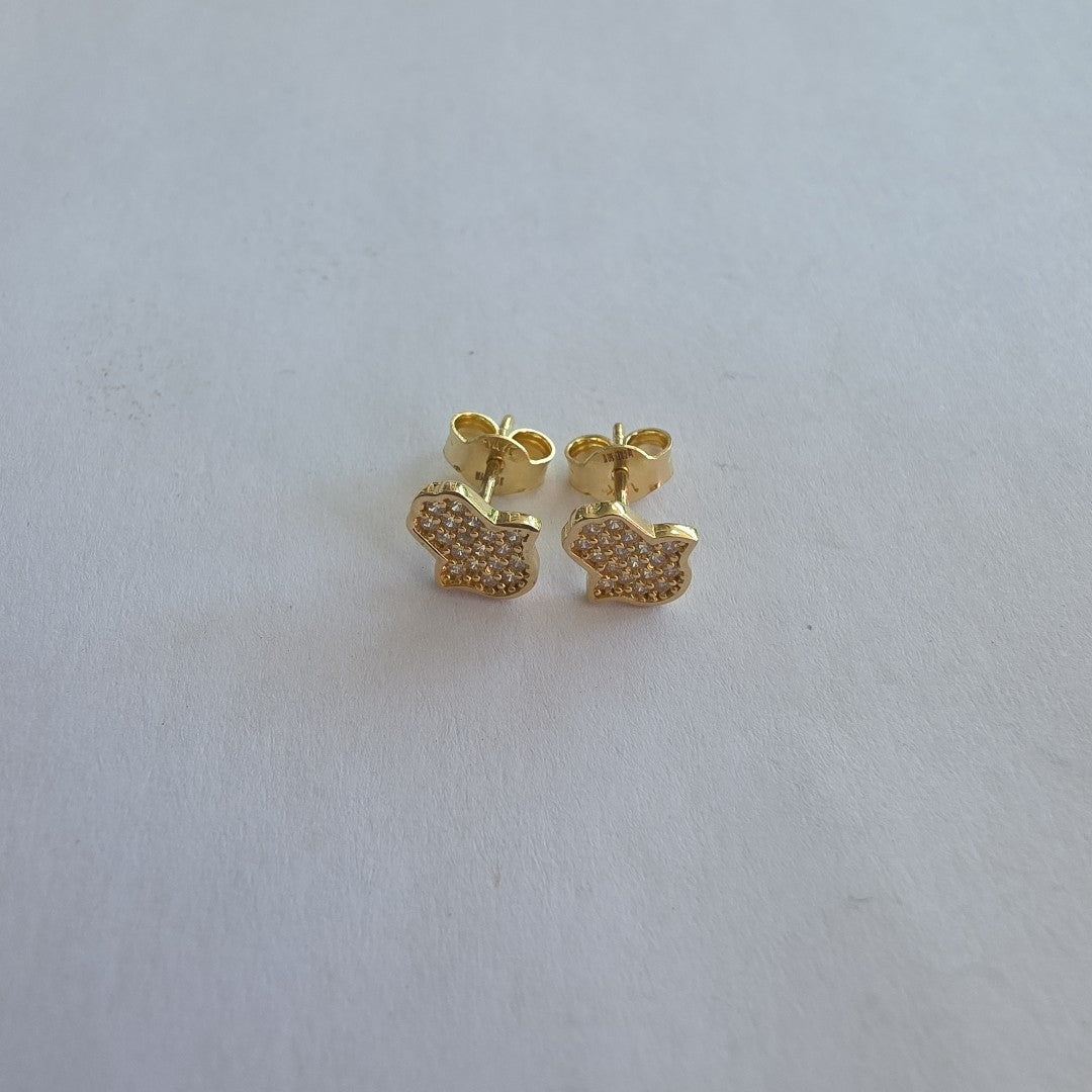 BROQUELES ORO 14K 1.3 (NUEVO)