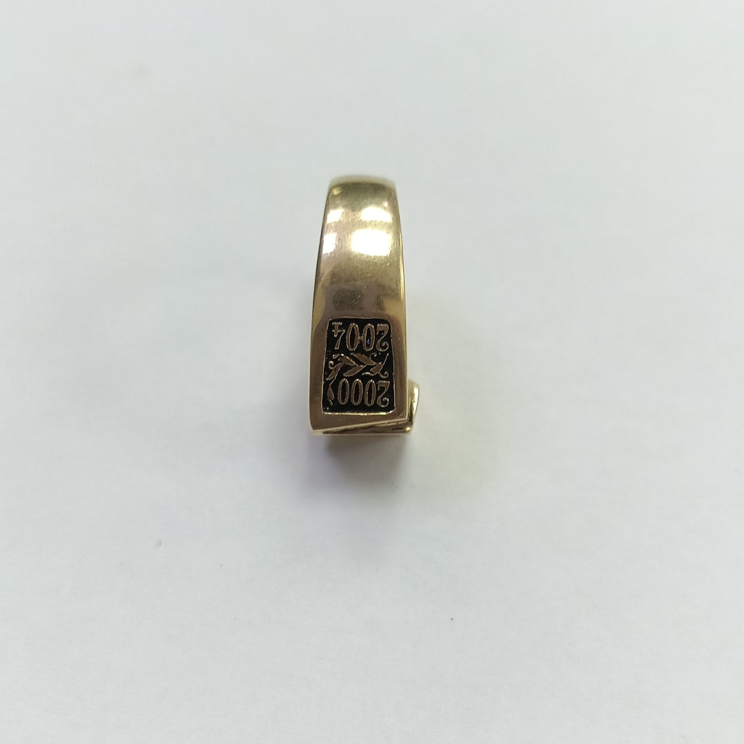 ANILLO DE GRADUACIÓN ORO 14 K 8,40 GRMS (SEMINUEVO)
