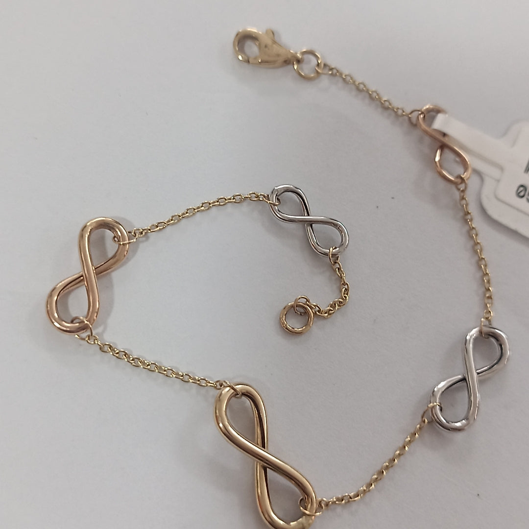 PULSERAS DAMA ORO 14K 1.6 (NUEVO)