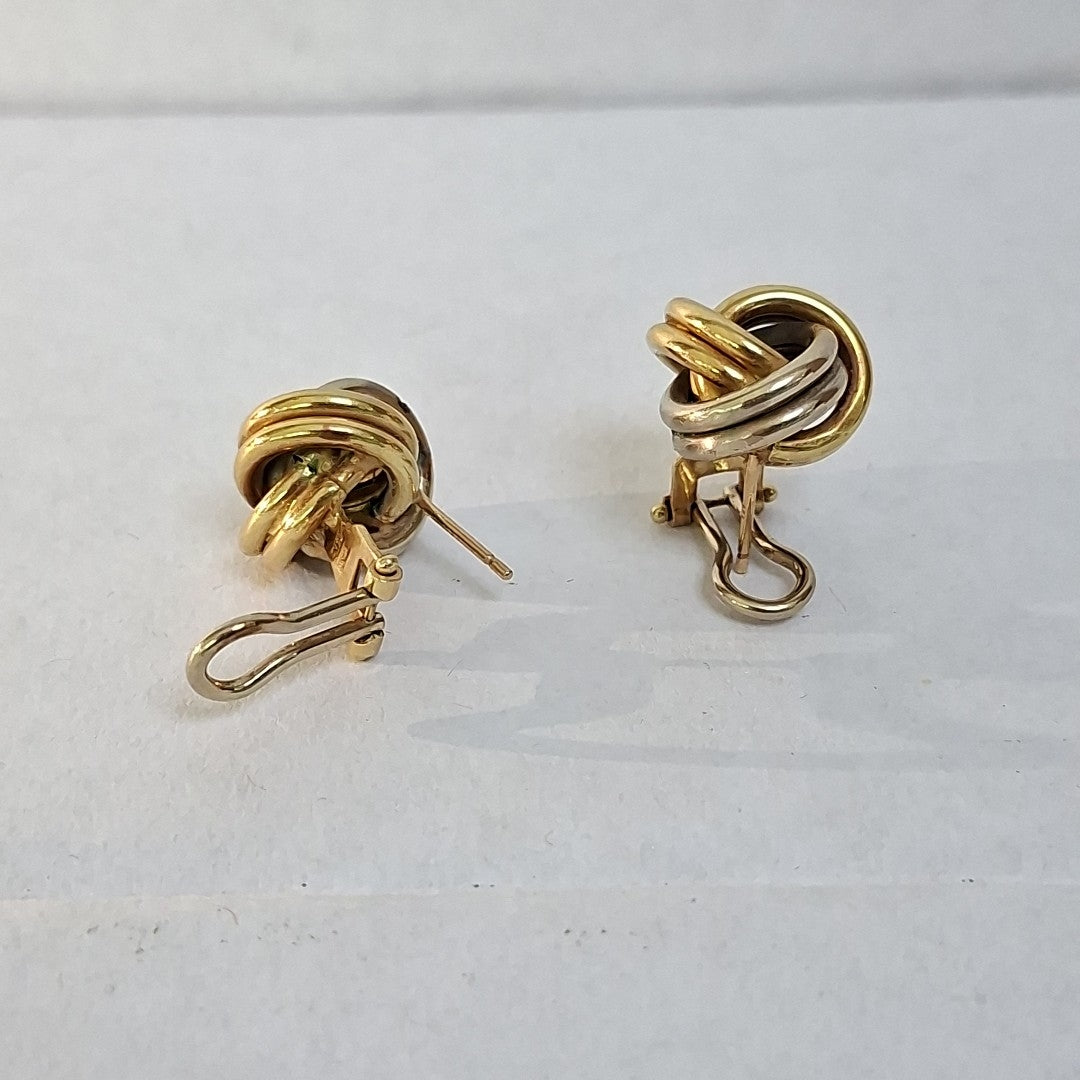 ARETES PAR ORO 14 K 6.6 GRMS (SEMINUEVO)
