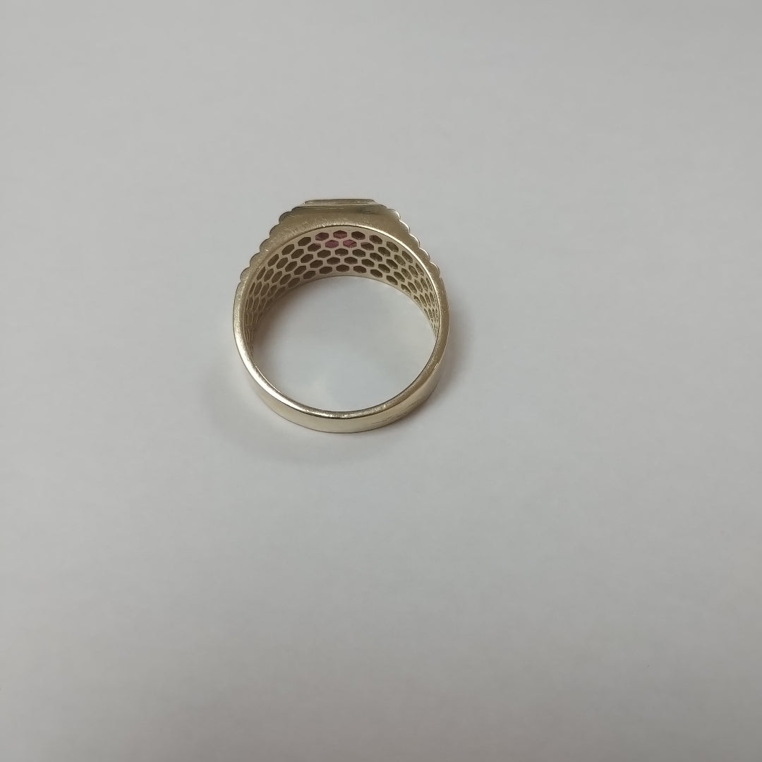 ANILLOS CABALLERO ORO 10K 4.9 (NUEVO)