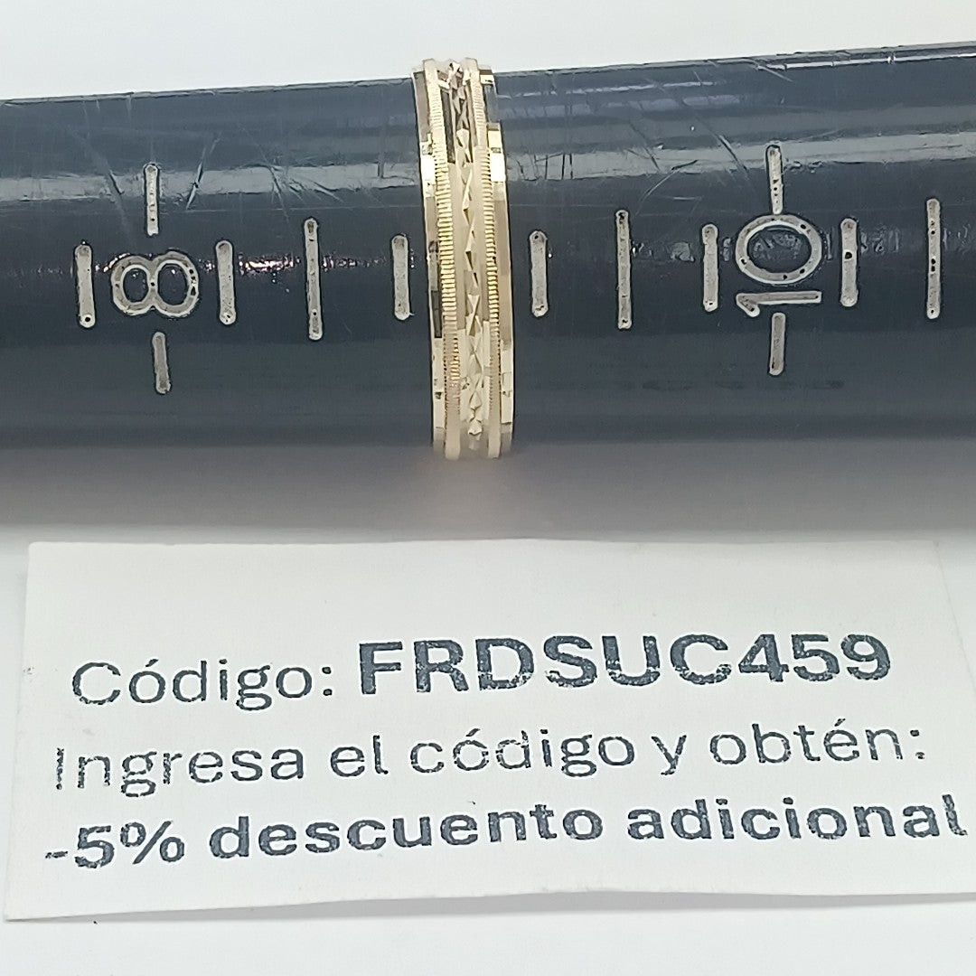 ARGOLLA ORO 10 K 1,40 GRMS (SEMINUEVO)