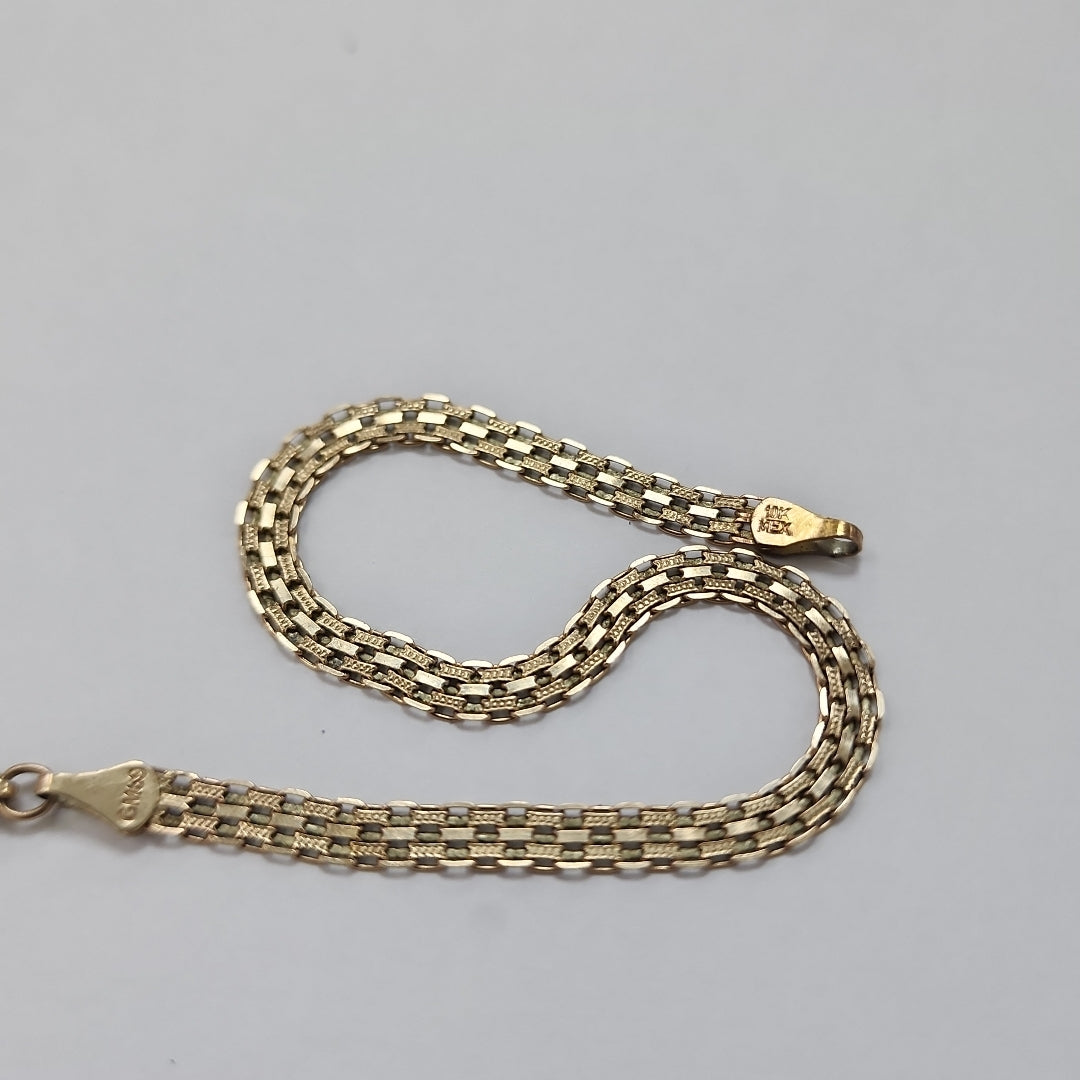 PULSERA ORO 10 K 4.1 GRMS (SEMINUEVO)