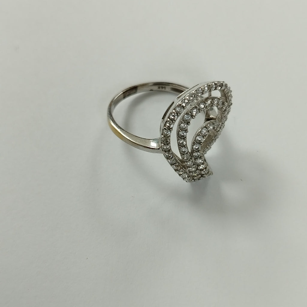 ANILLITO ORO BLANCO 14 K 4.8 GRMS (SEMINUEVO)