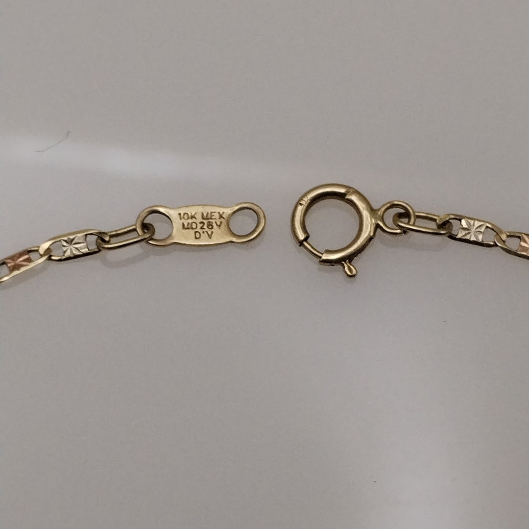 PULSERA ORO 10 K 0.9 GRMS (SEMINUEVO)