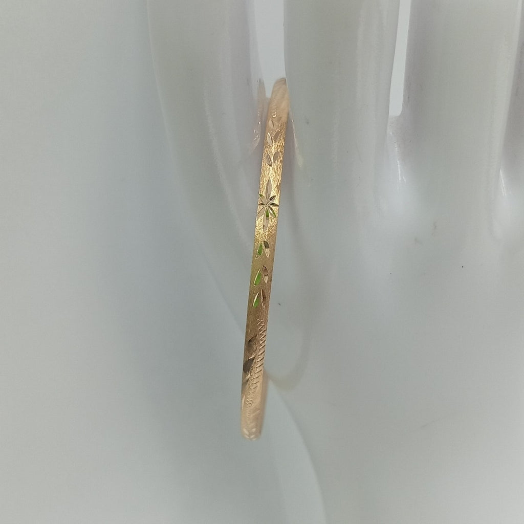 PULSERA RIGIDA ORO 14 K 3,40 GRMS (SEMINUEVO)