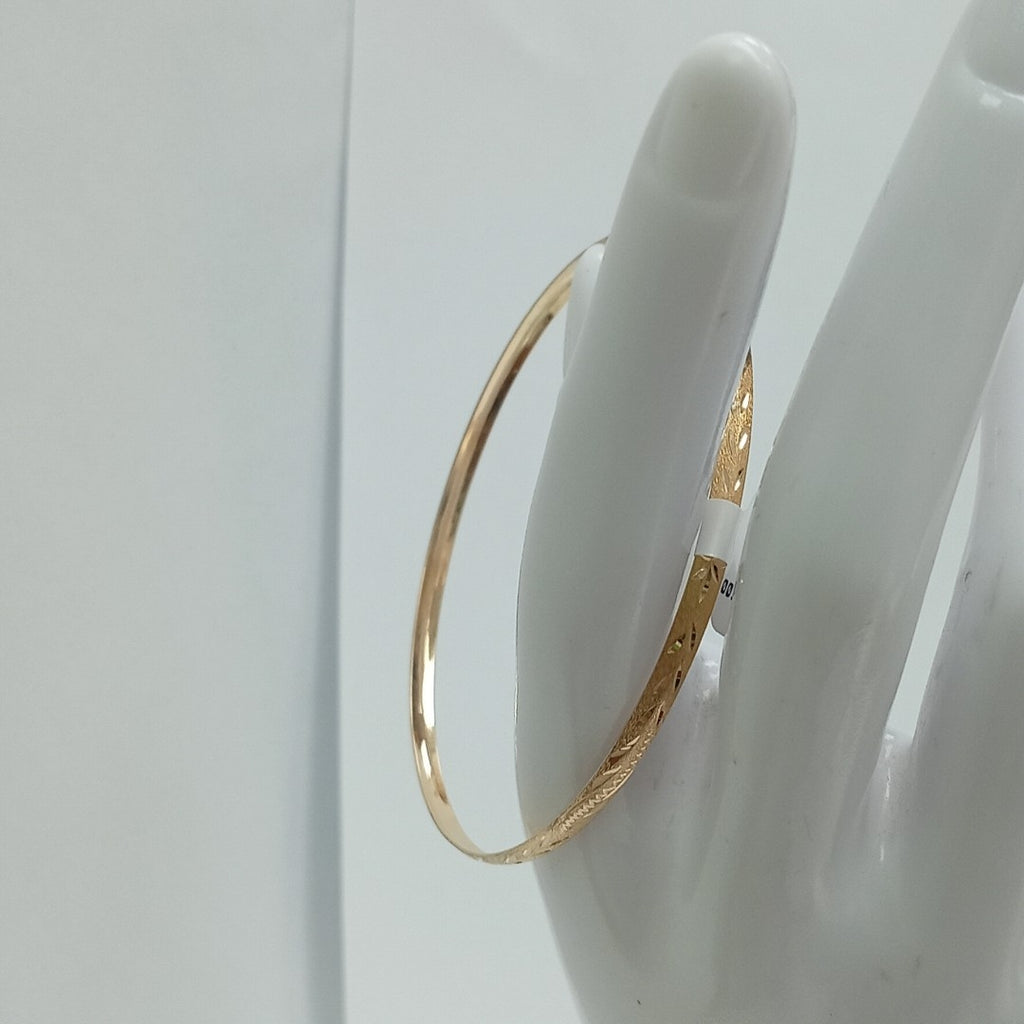 PULSERA RIGIDA ORO 14 K 3,50 GRMS (SEMINUEVO)
