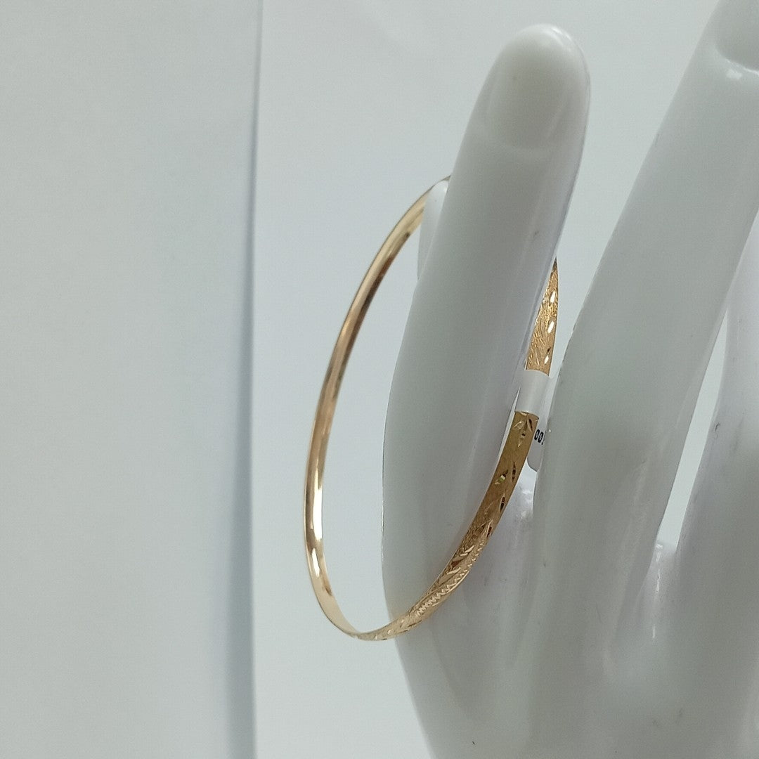 PULSERA RIGIDA ORO 14 K 3,50 GRMS (SEMINUEVO)