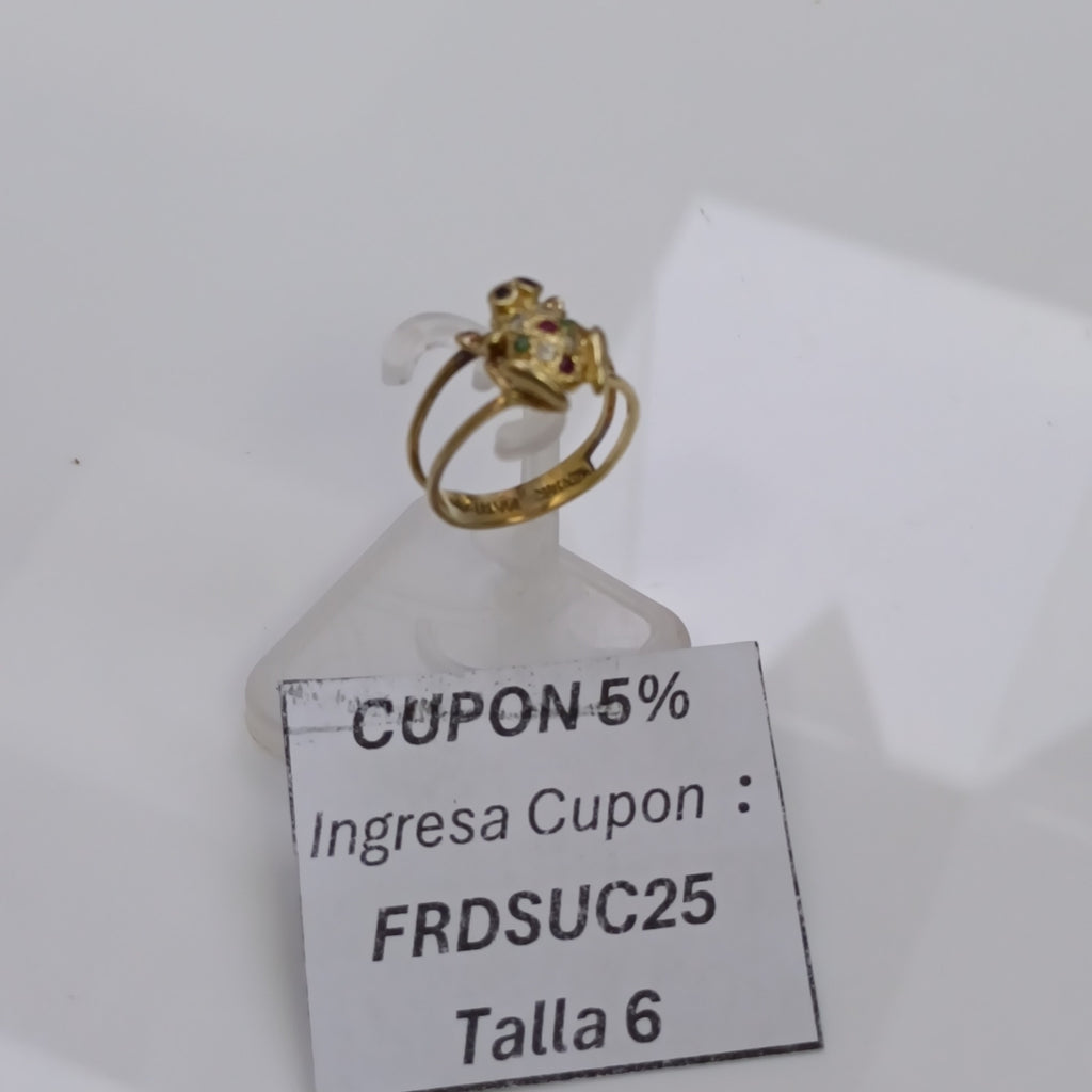 ANILLITO ORO 14 K 2.8 GRMS (SEMINUEVO)
