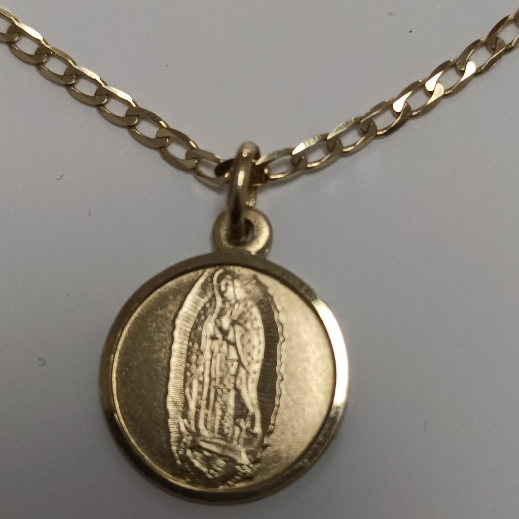 CADENA, DIJE ORO 14 K 3.5 GRMS (SEMINUEVO)