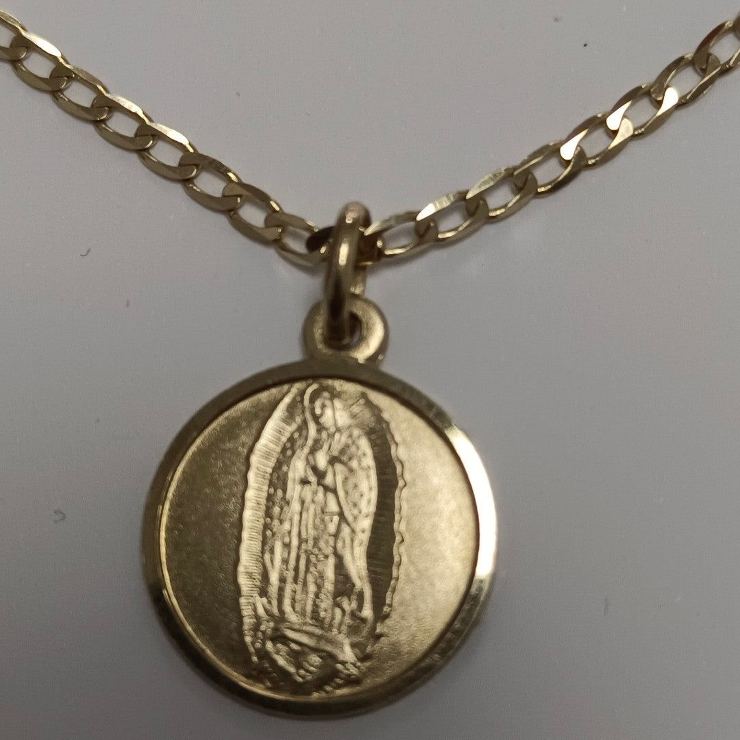 CADENA, DIJE ORO 14 K 3.5 GRMS (SEMINUEVO)