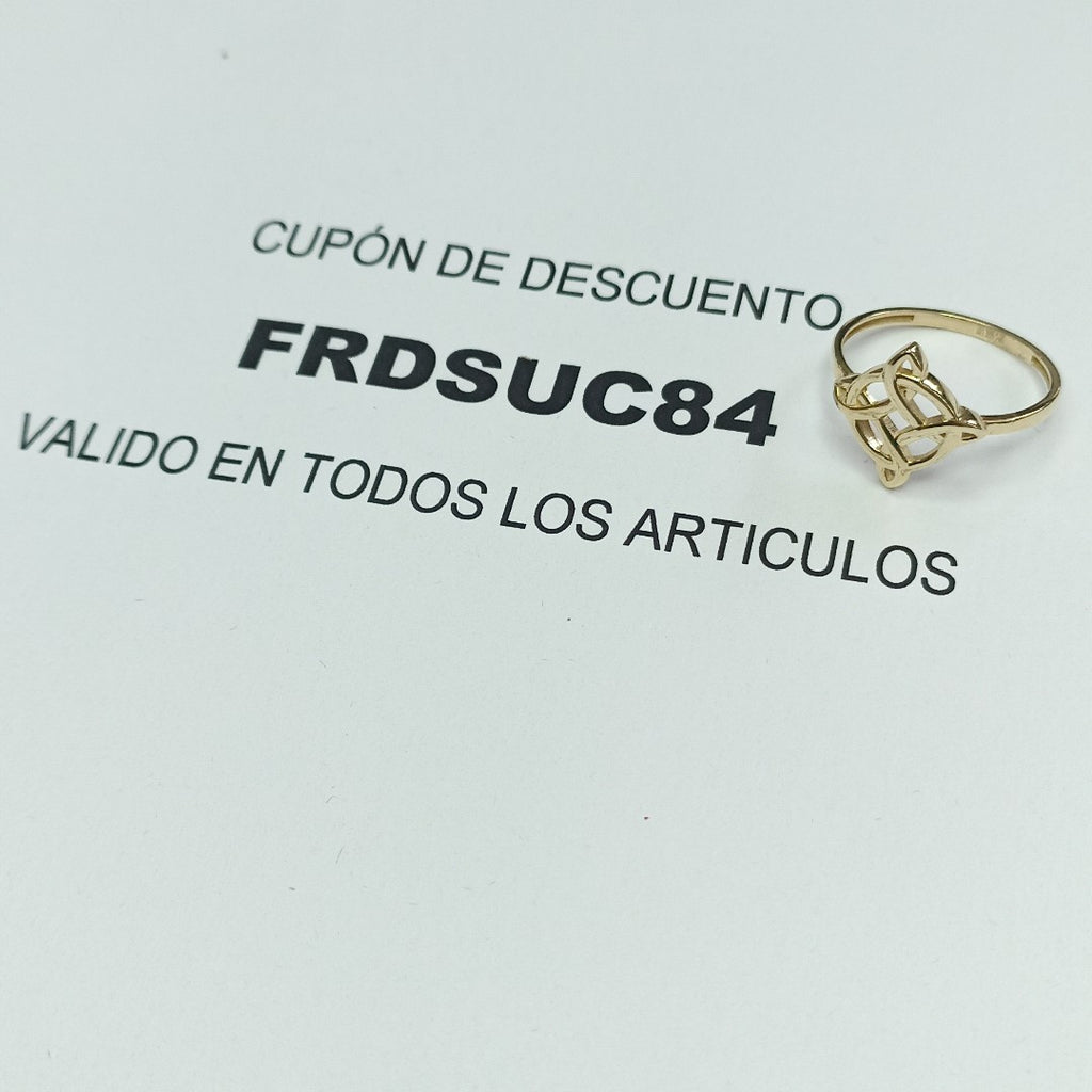 ANILLOS DAMA ORO 14K 1.6 (NUEVO)