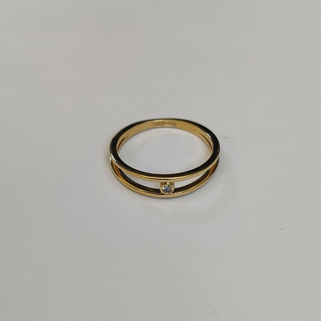 ANILLOS DAMA ORO 14K 1.6 (NUEVO)