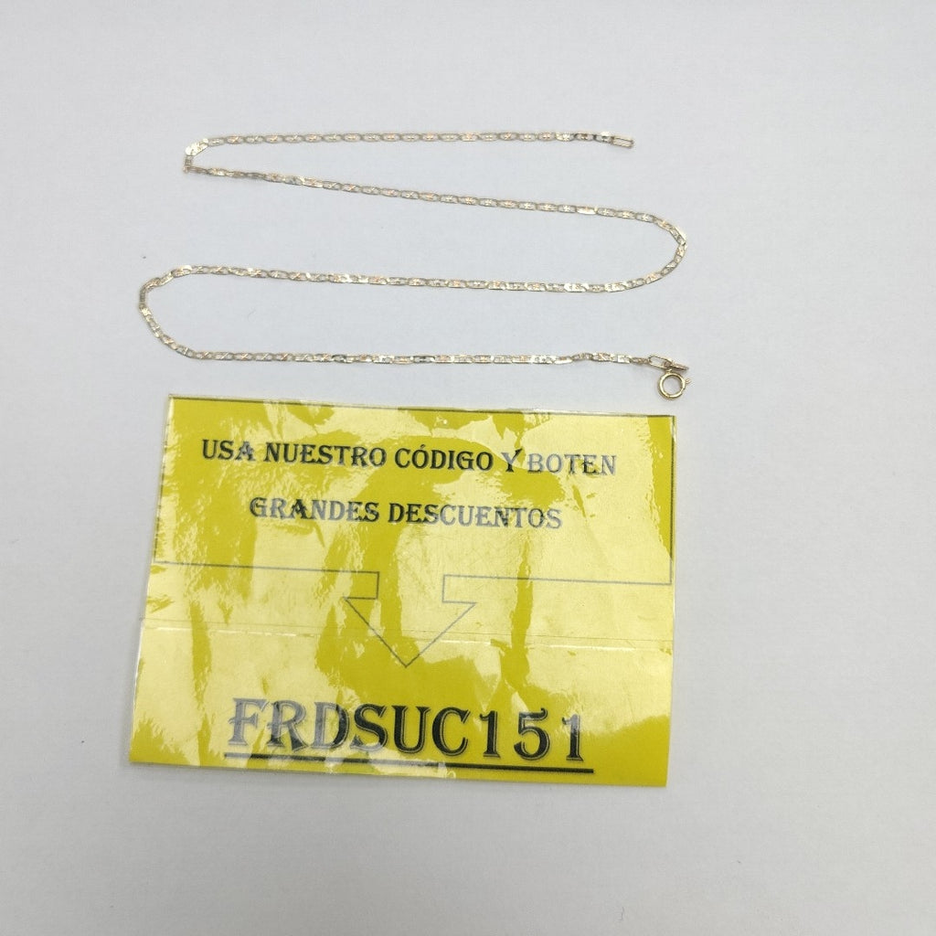 CADENA ORO 10 K 1,40 GRMS (SEMINUEVO)