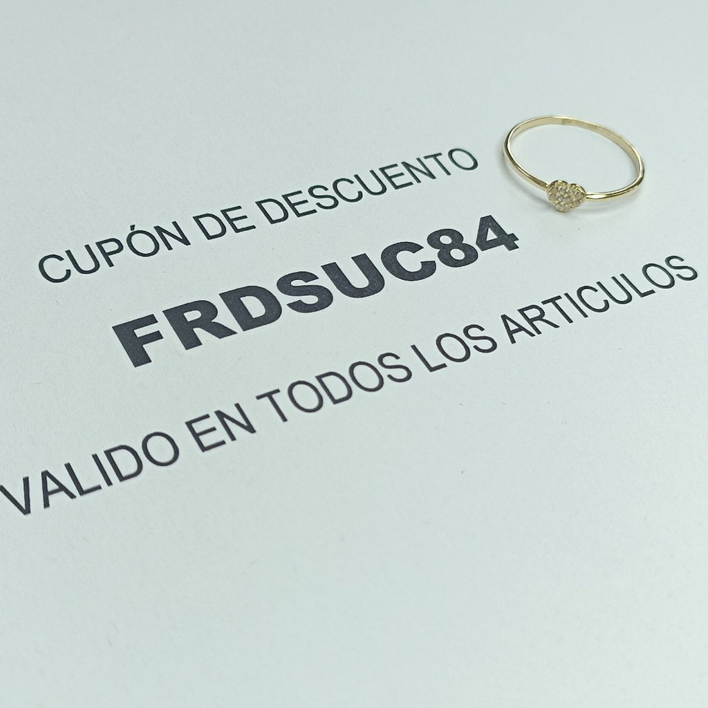 ANILLOS DAMA ORO 14K 0.8 (NUEVO)