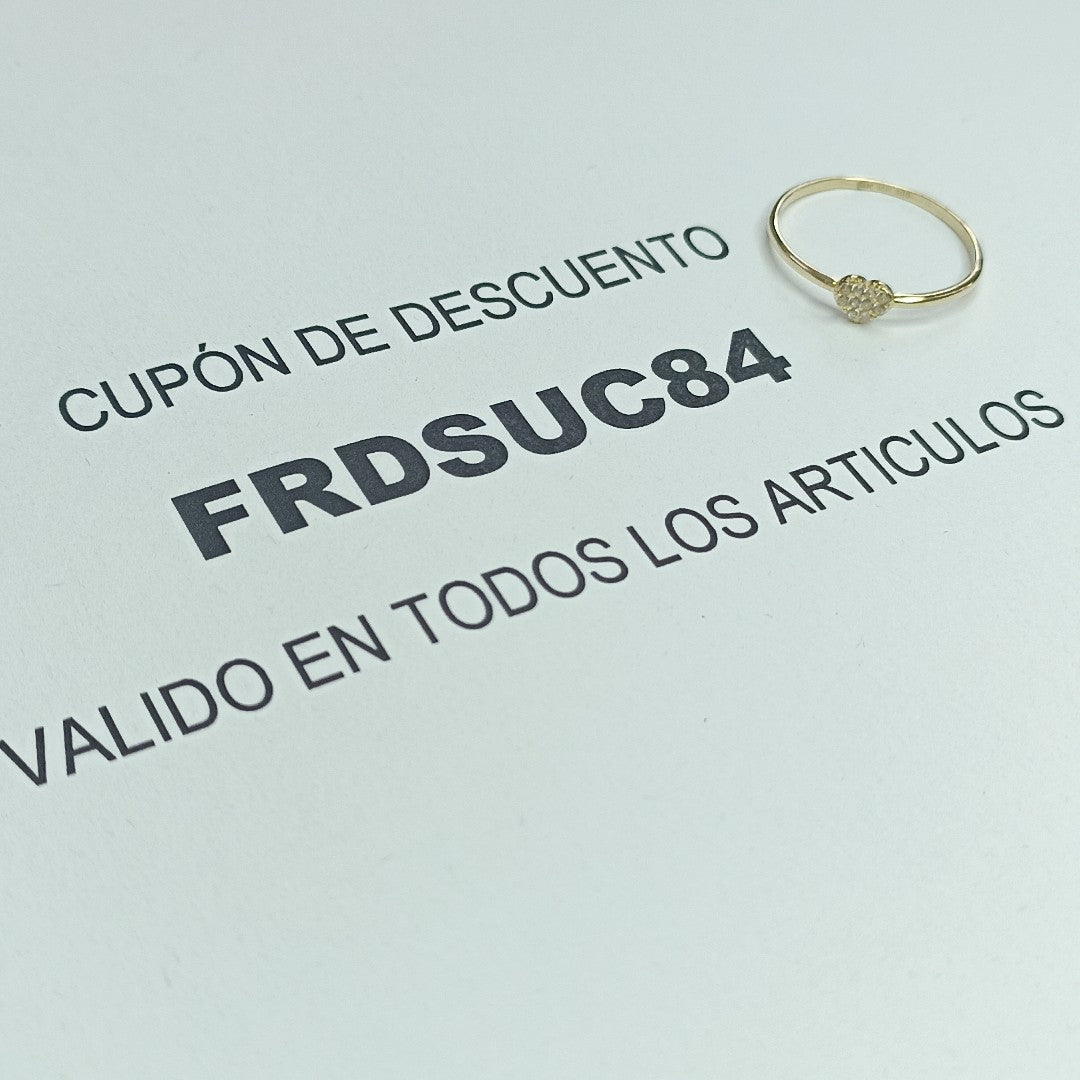 ANILLOS DAMA ORO 14K 0.8 (NUEVO)