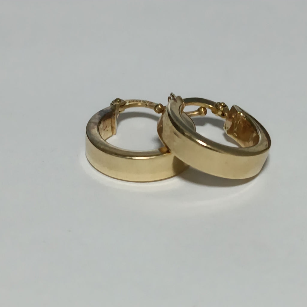 ARRACADAS PAR ORO 10 K 1.7 GRMS (SEMINUEVO)