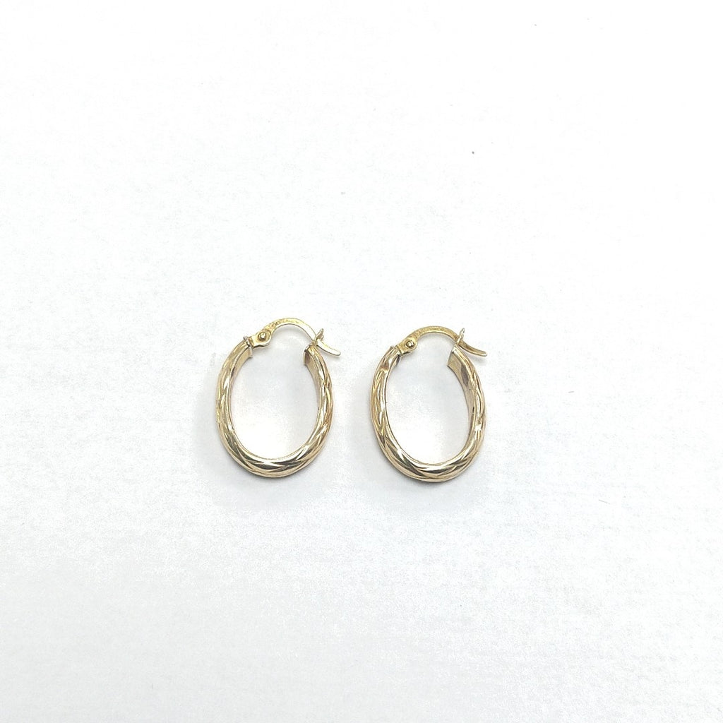 ARRACADAS PAR ORO 14 K 1.4 GRMS (SEMINUEVO)