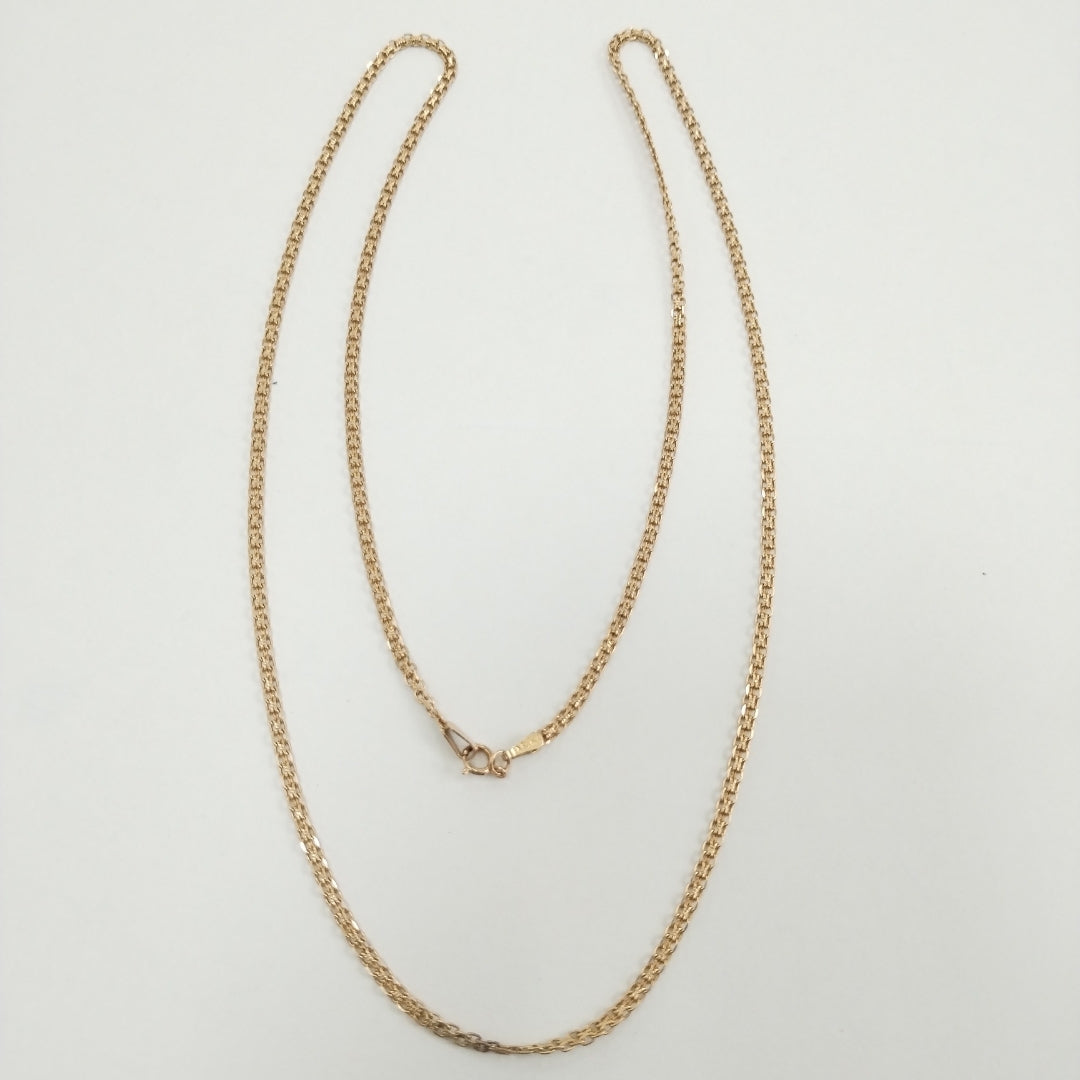 CADENA ORO 10 K 4.3 GRMS (SEMINUEVO)
