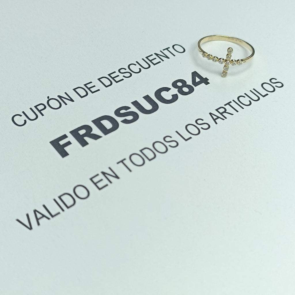 ANILLOS DAMA ORO 14K 1 (NUEVO)