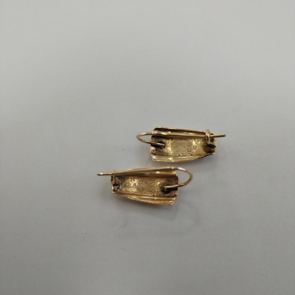ARETES PAR ORO 14 K 3 GRMS (SEMINUEVO)